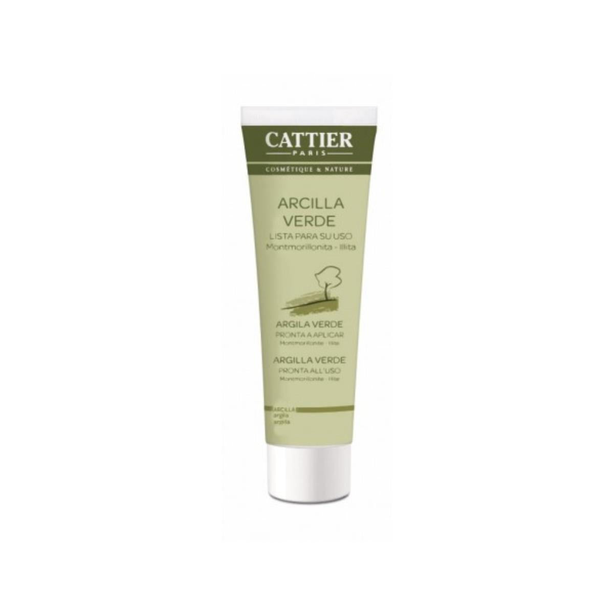 Arcilla verde Montmorillonita lista para usar Cattier, 400g