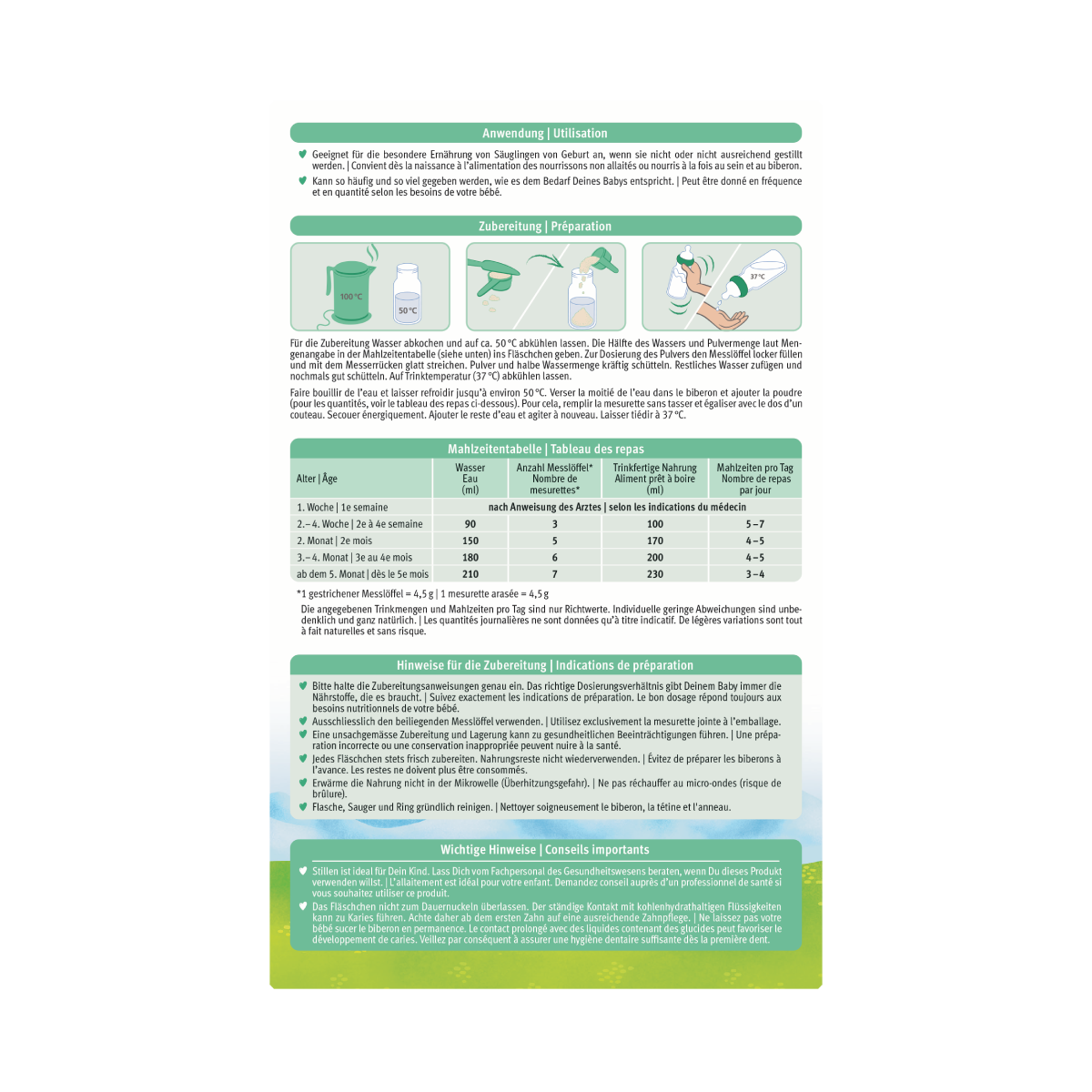 Leche de continuación 2 de Cabra 6+ meses Ecológica Holle 400 g