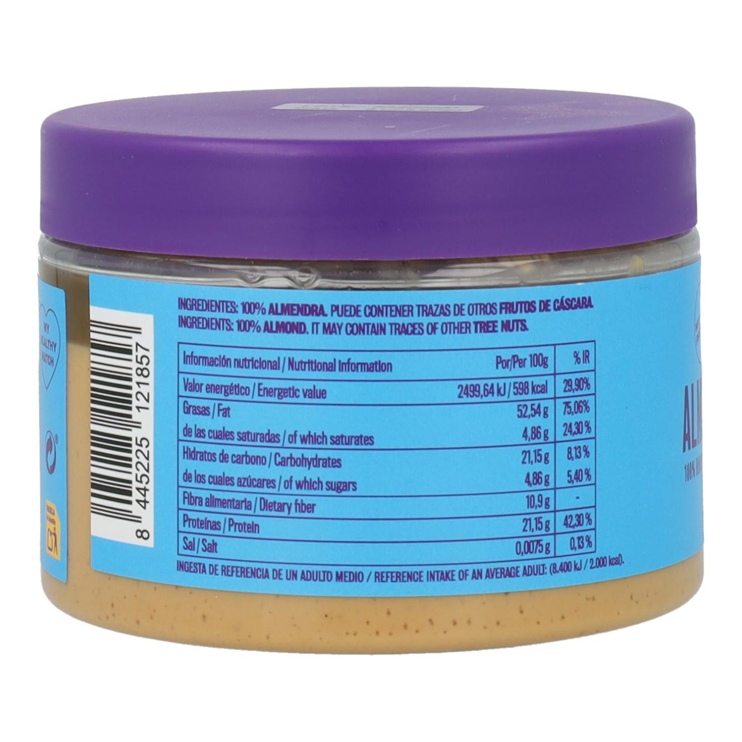 Crema de Almendra Nut&me 300 g