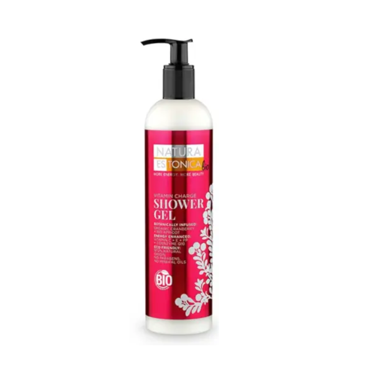 Gel de ducha vitamin charge Natura Estonica 400 ml