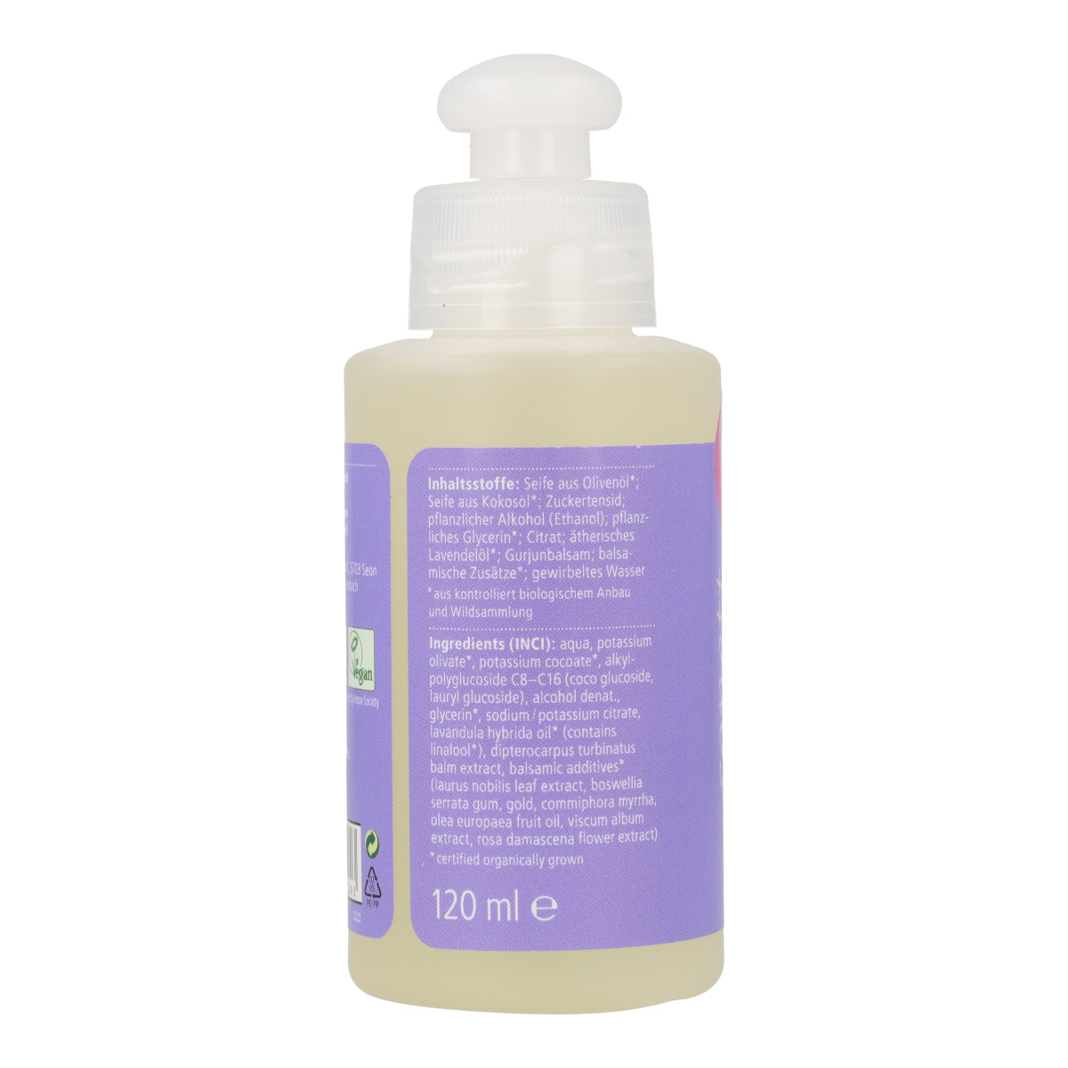 Savon mains lavande Sonett 120ml
