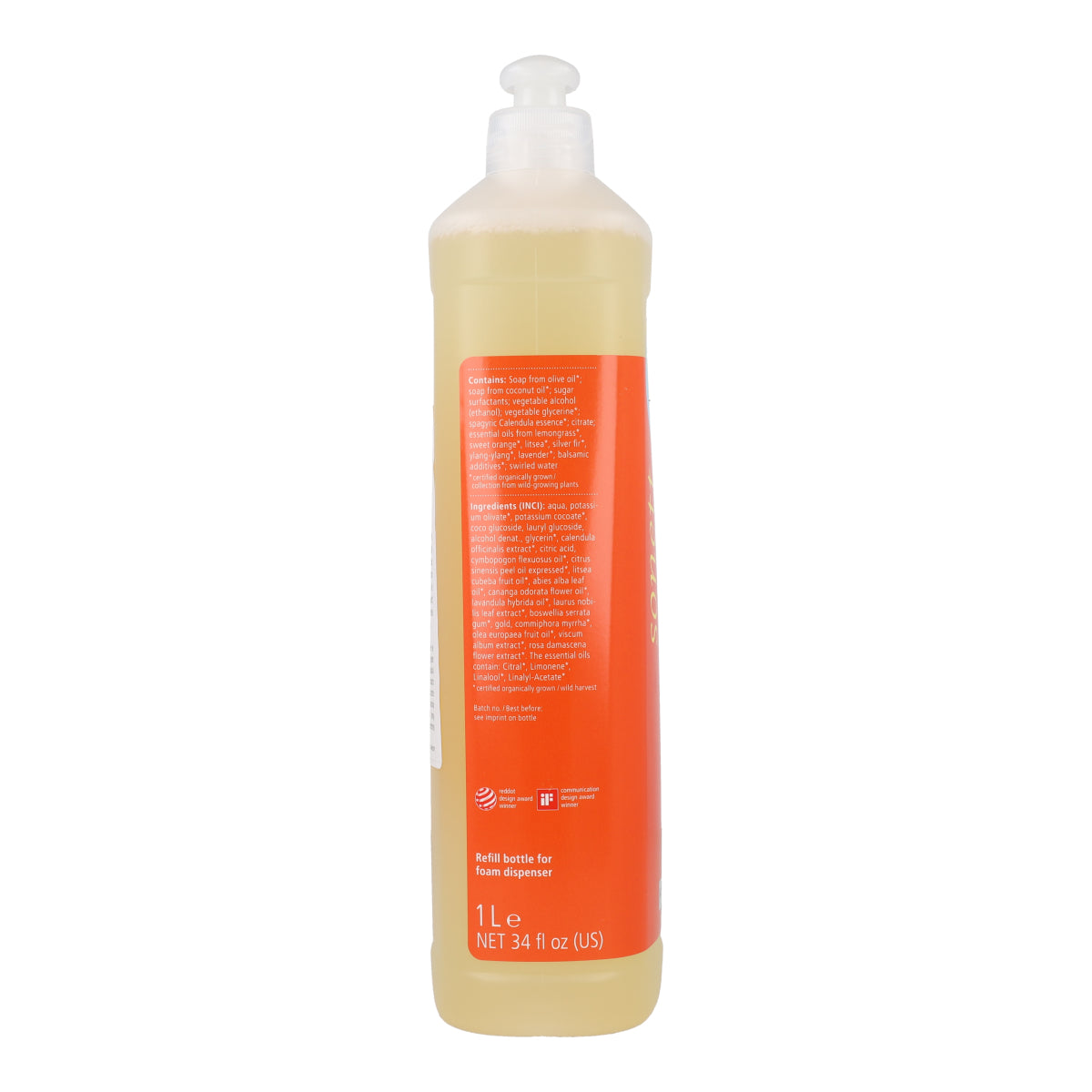 Savon mousse bébé à la calendula Sonett 1L