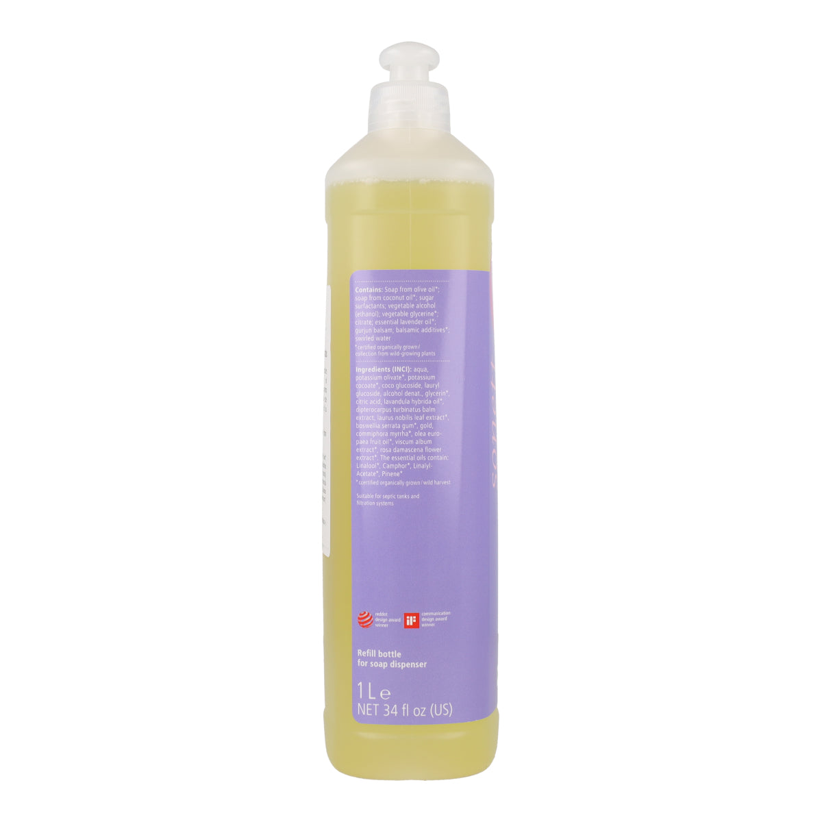 Savon mains lavande Sonett 1L