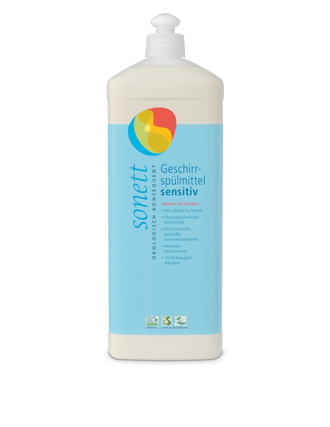 Liquide vaisselle neutre Sonett 1L