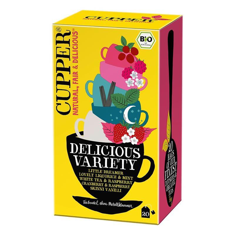 Pack Variado Tés BIO Cupper 20 Sobres