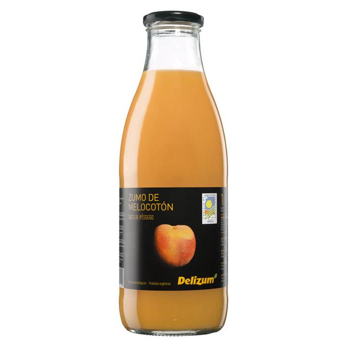 Zumo de Melocotón ecológico Delizum 1 Litro