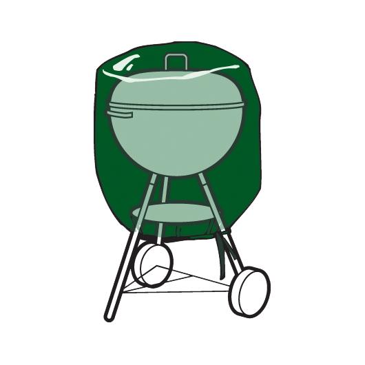 Funda polietileno cubre barbacoa pequeña
