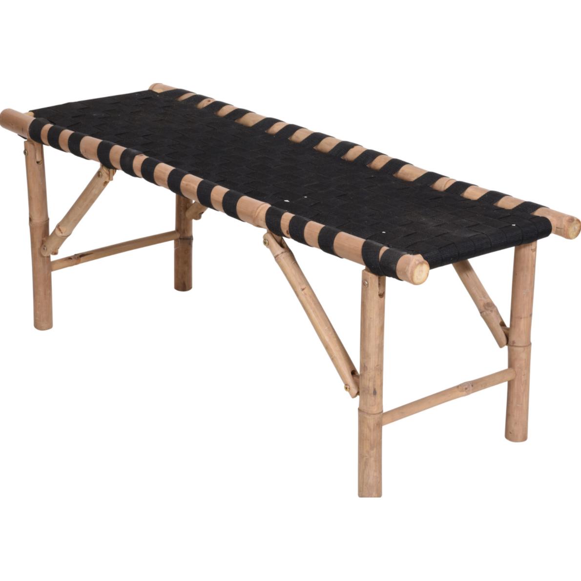 Tumbona Bamboo 117X40X45Cm.