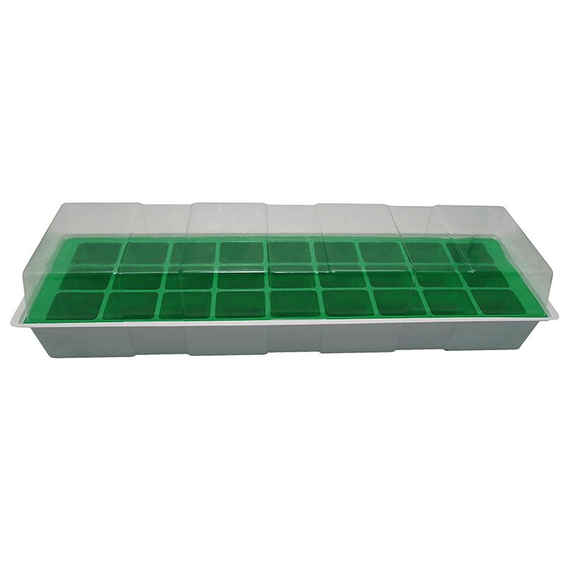 Kit semillero 27 macetas para ventana Biotop