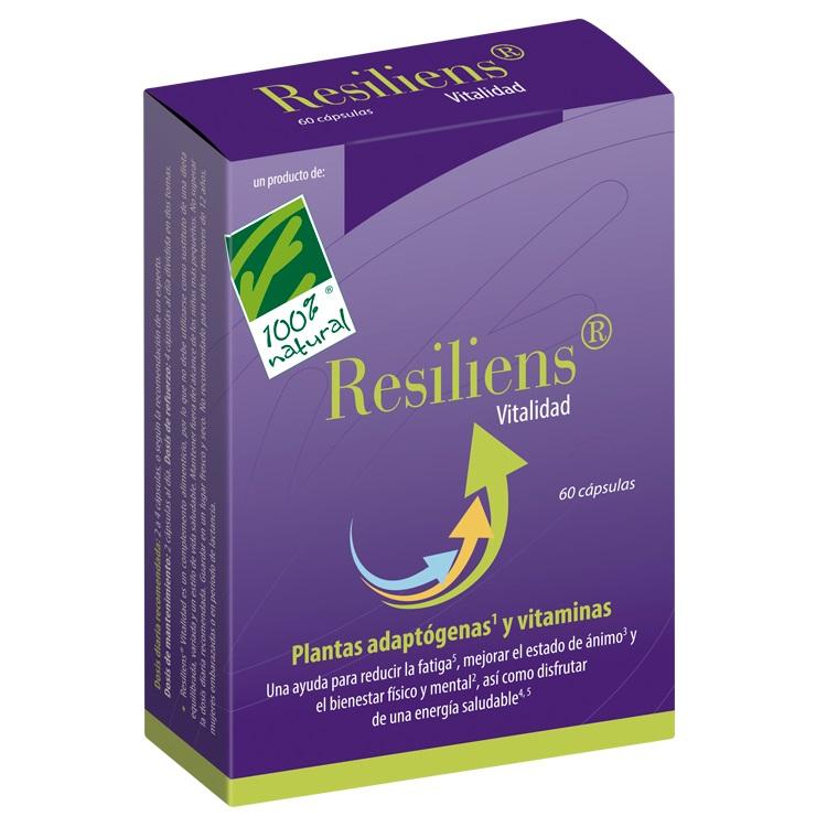 Resiliens Vitalidad. 100%Natural 60 Cap
