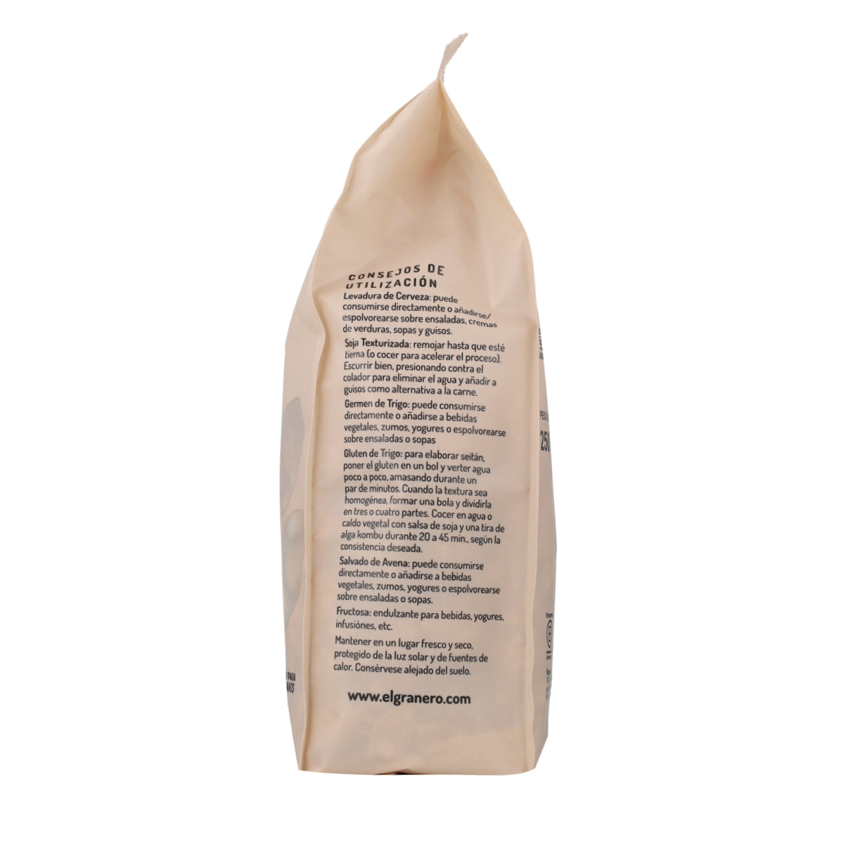 Soja texturé épais El Granero 250 g
