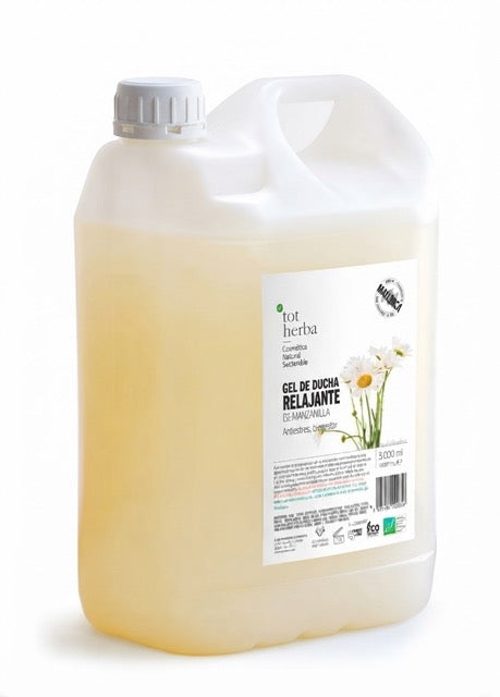 Gel douche relaxant à la camomille 5 litres Tot herba