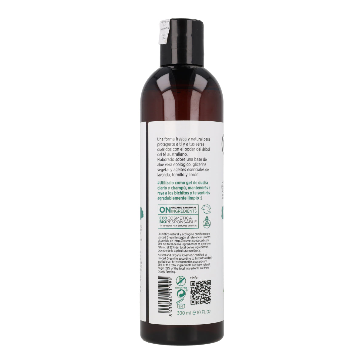 Shampooing et gel à l'arbre à thé Mon 300 ml