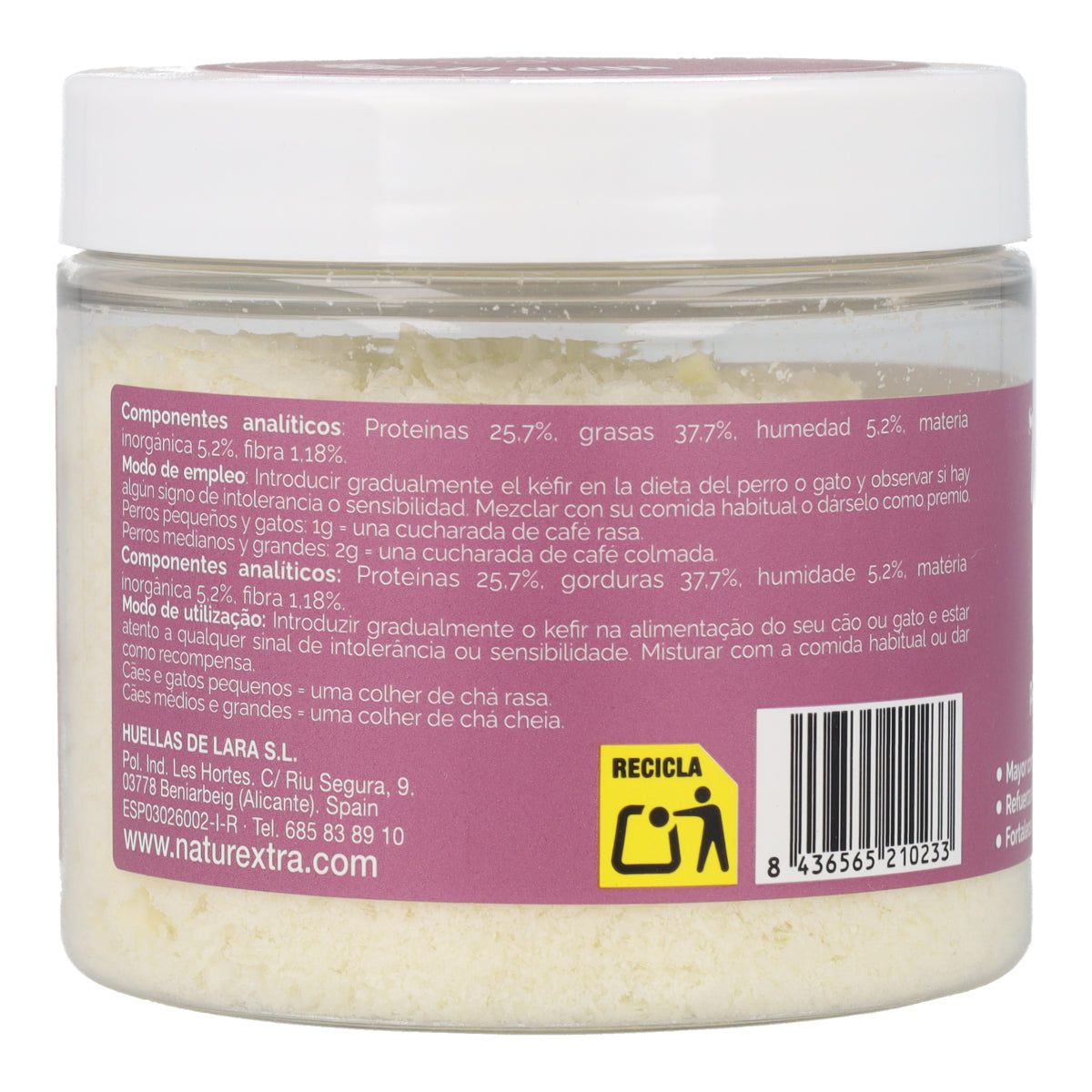 Kéfir de chèvre lyophilisé Naturextra 30g