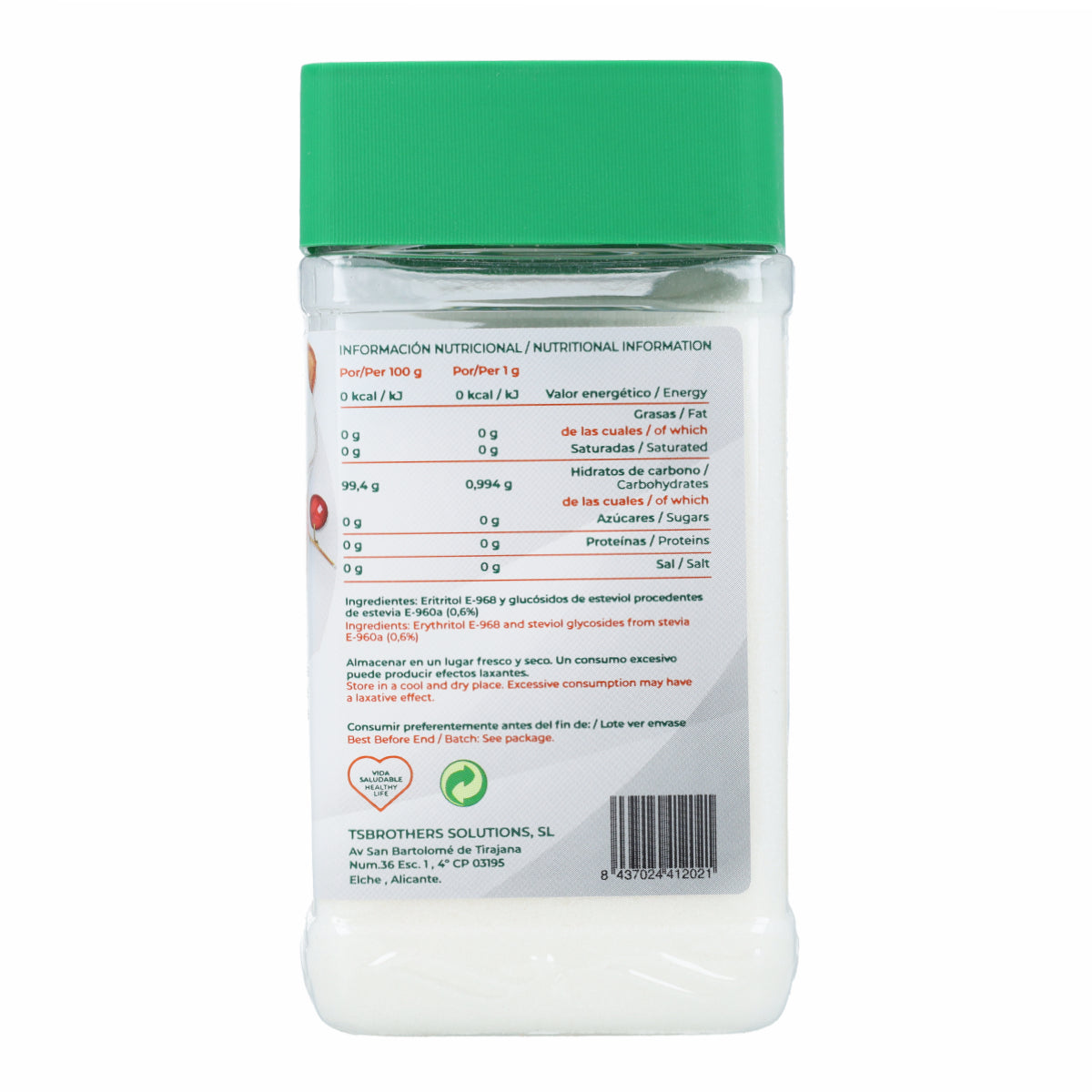 Stévia Torafood 300g