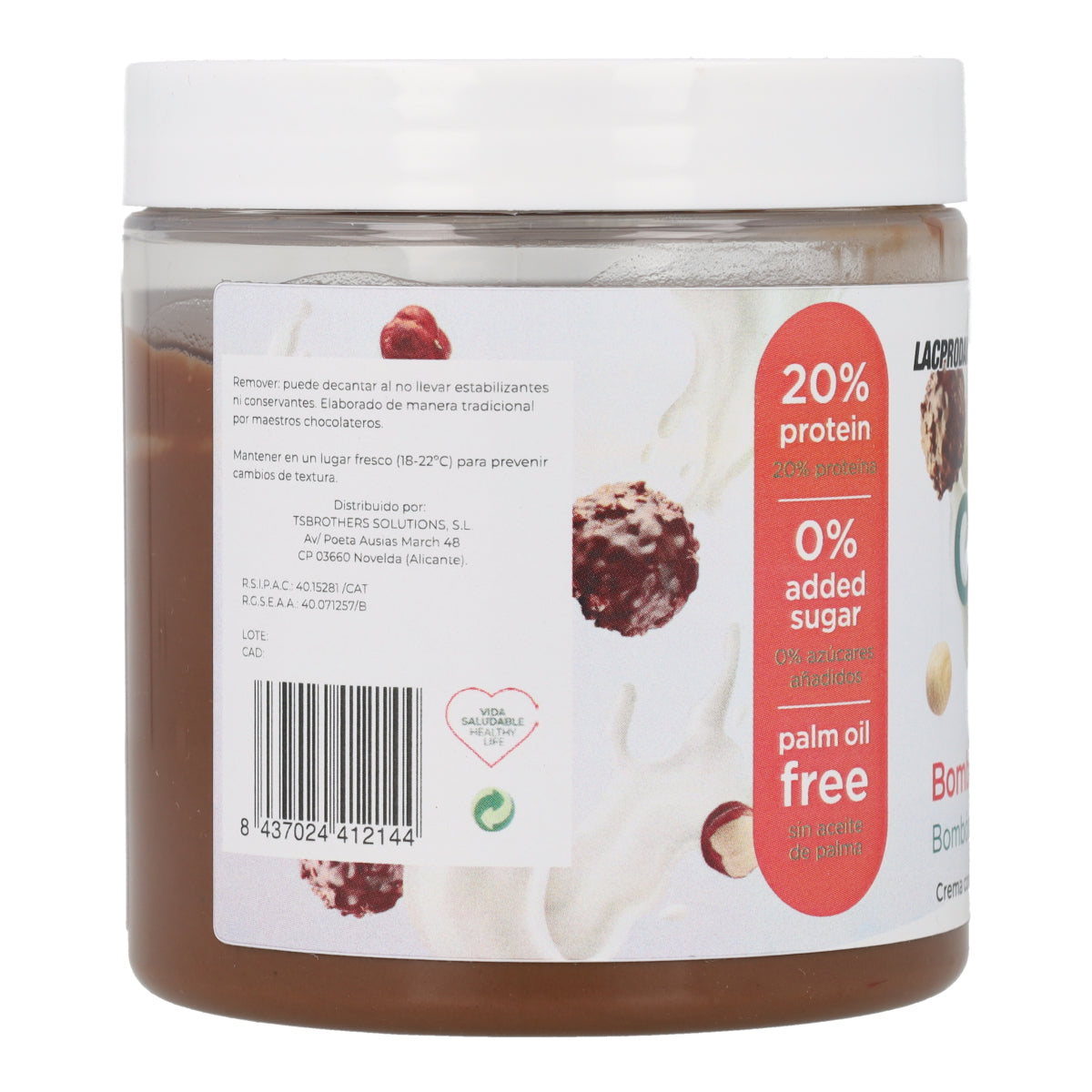 Crème Protéinée Chips Bonbon Rocher Torafood 200g