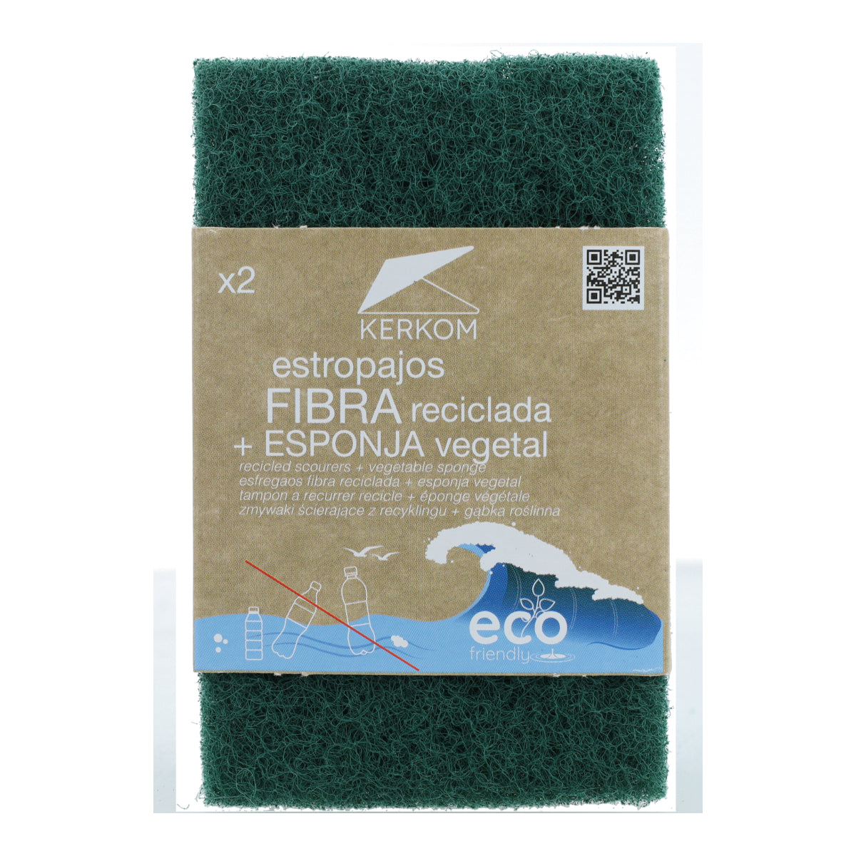 2 éponges végétales Eco Friendly ROZENBAL