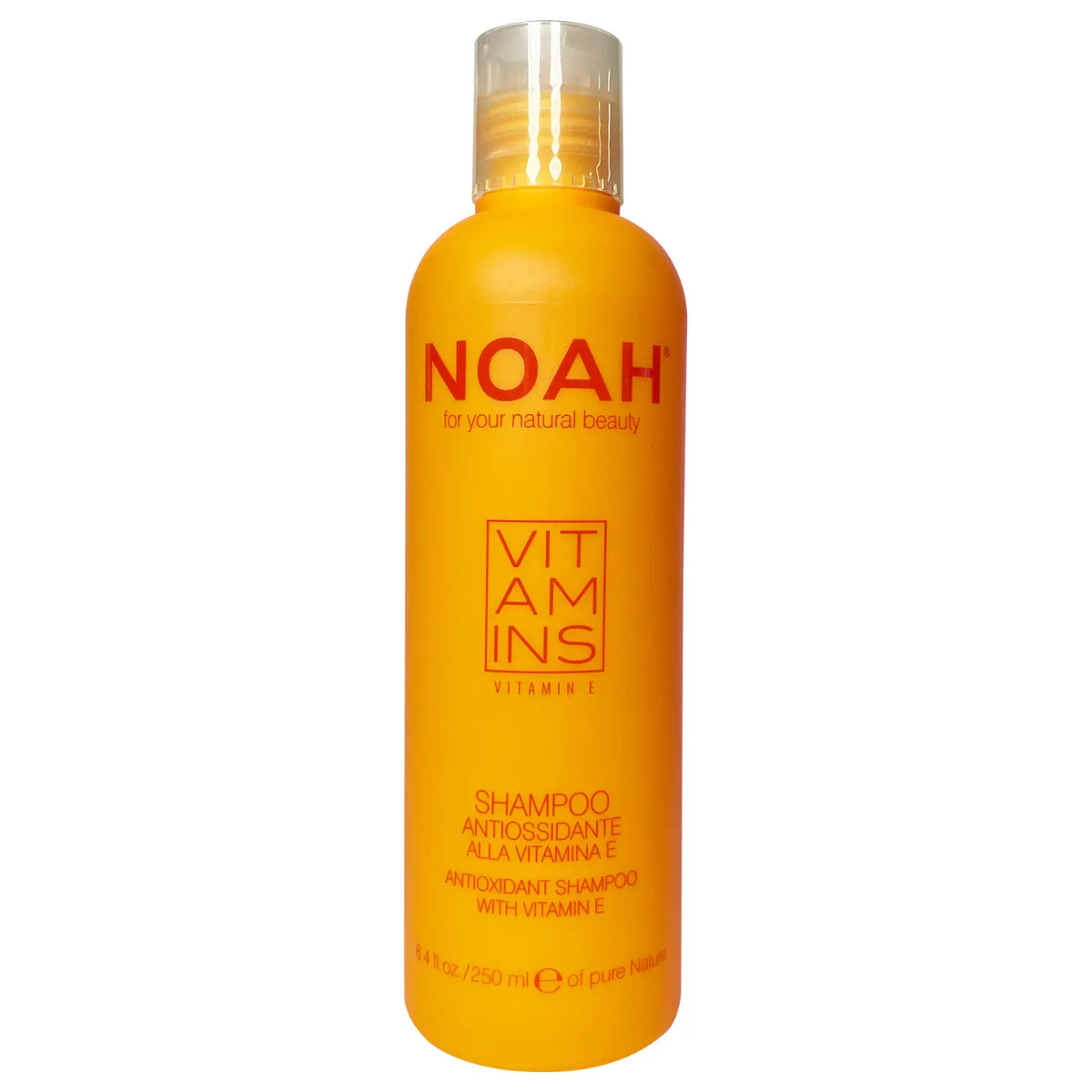 Champú antioxidante con vitamina e Noah 250 ml