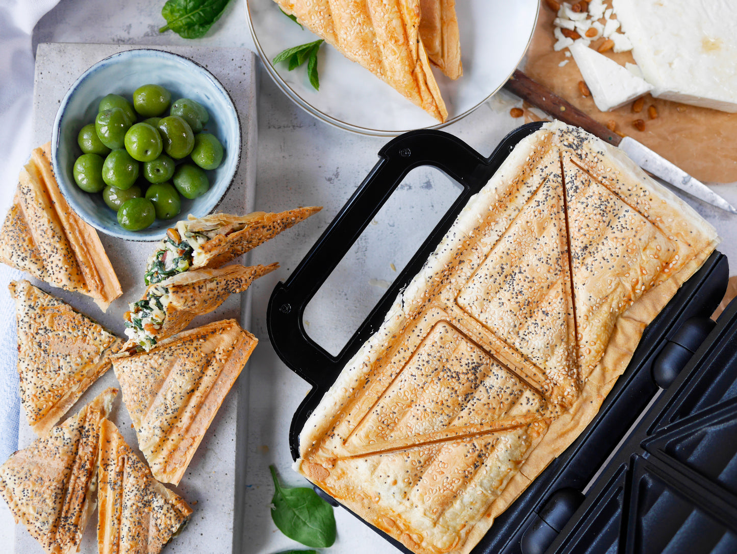 Breville Grille-pain à sandwich VST082X Ultimate Deep Fill