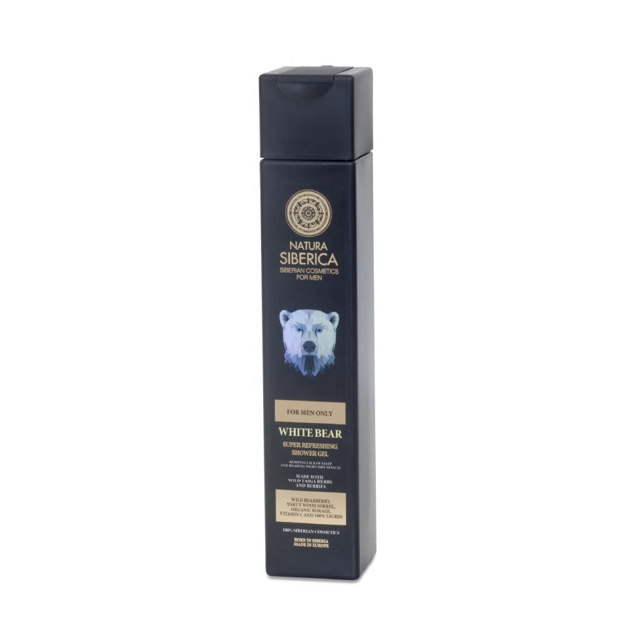 Oso polar gel ducha súper refrescante Natura Sibérica, 250 ml