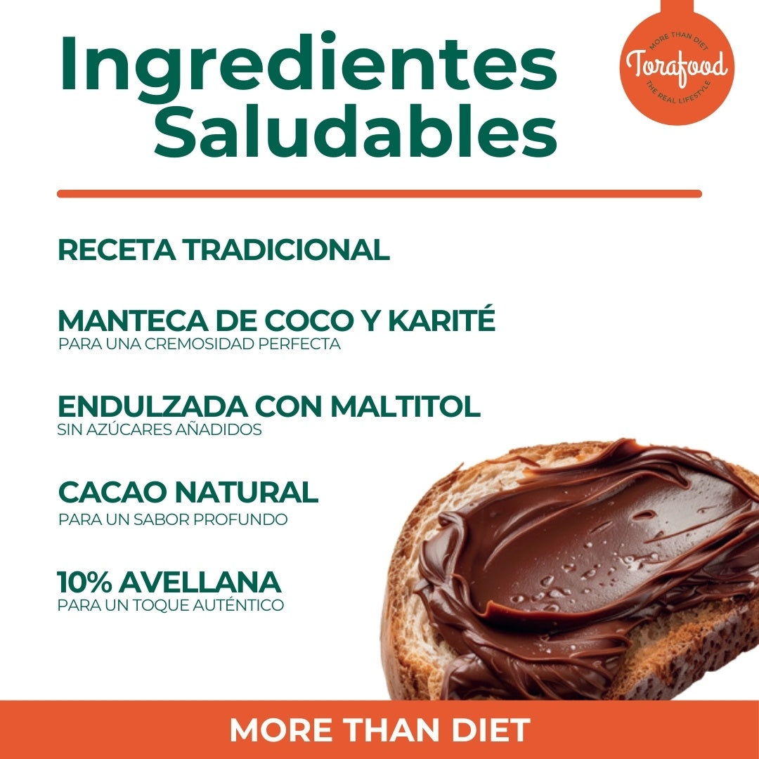 Crema Proteica Choco Hazelnut Torafood 200g
