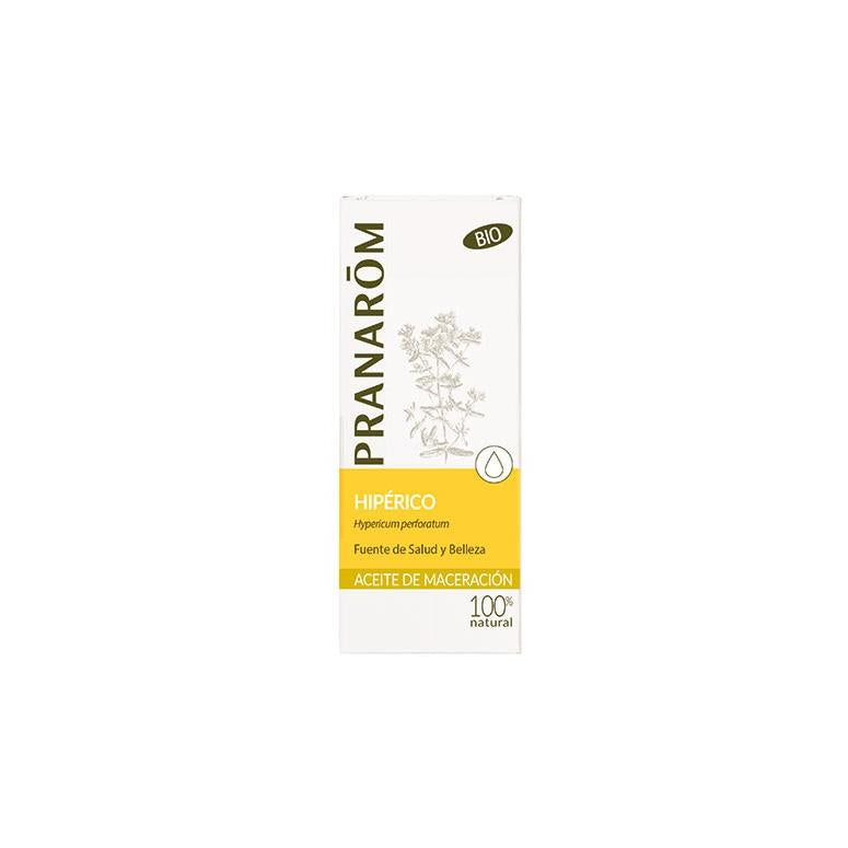Aceite Vegetal Hipérico BIO Pranaróm 50 ml