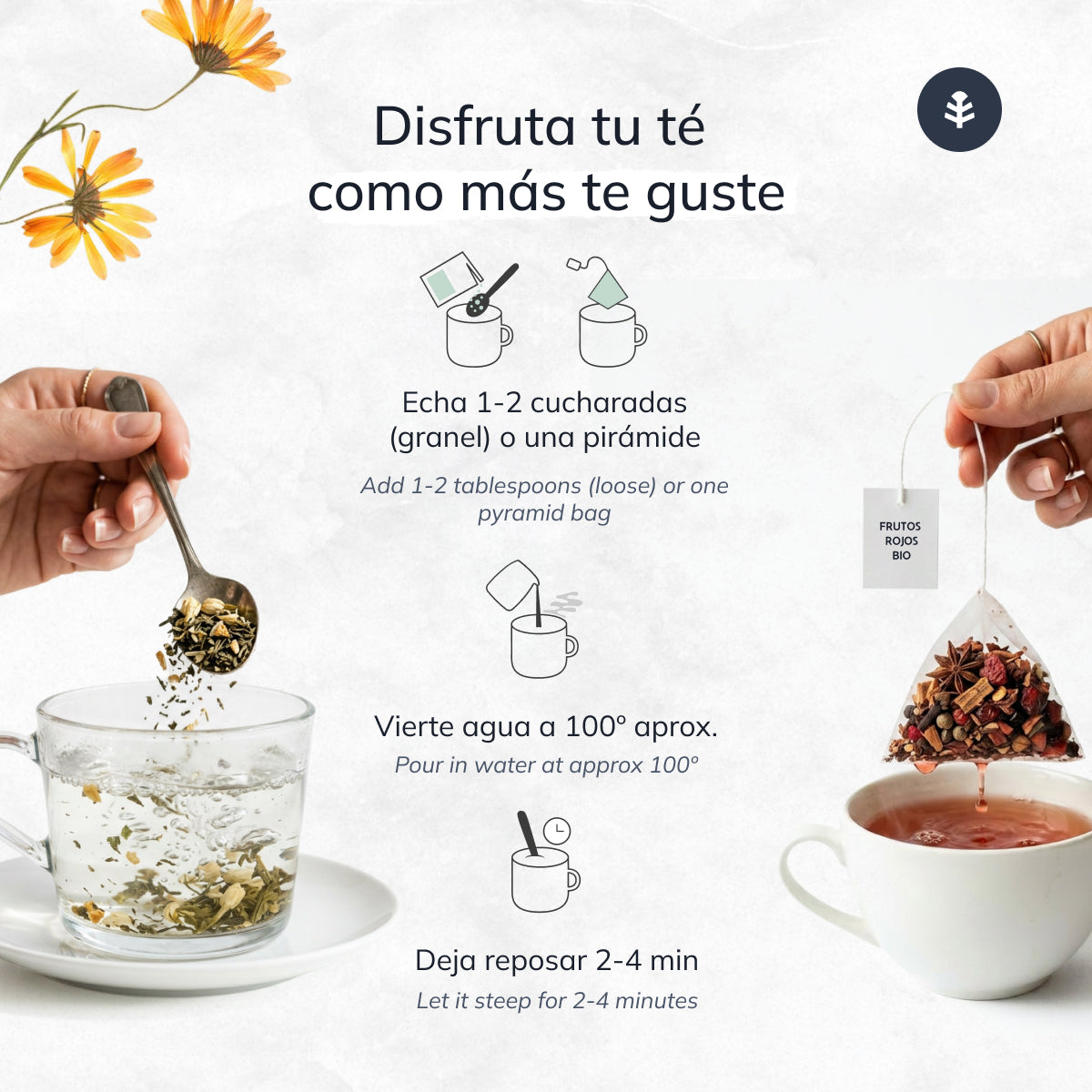 Infusion digestive ECO Fenouil, menthe et réglisse Planeta Huerto 20 pyramides