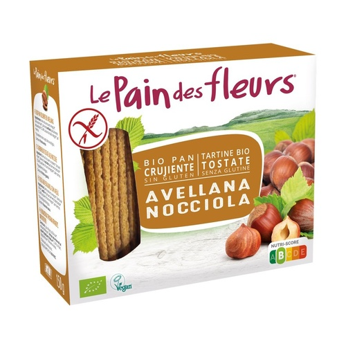 Tostadas Crujientes de Avellana sin gluten Le Pain des Fleurs 150g