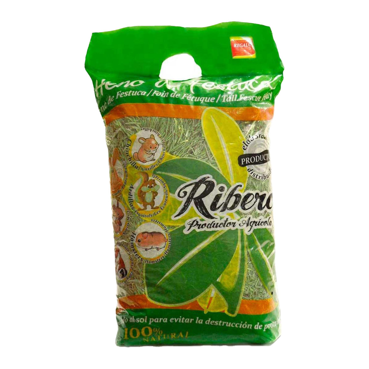 Heno de Festuca Conejos y Roedores Ribero 1 Kg
