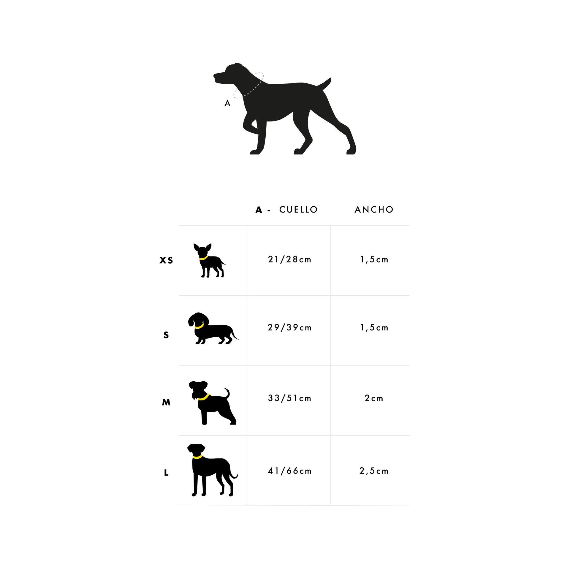 Collar para perro Leopard Dukier XS