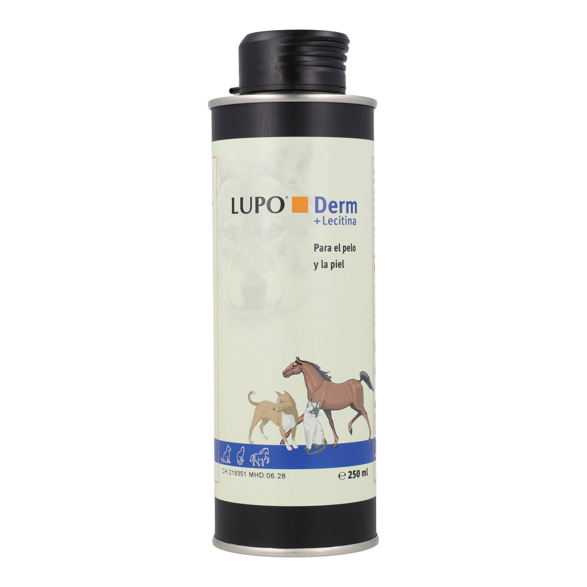 Lupo Derm Huile 250 ml + Lécithine pour les Cheveux et la Peau