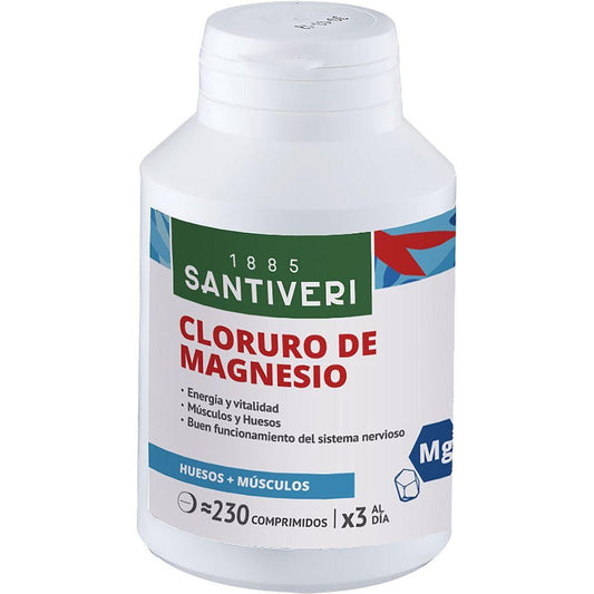 Cloruro Magnésico Santiveri 230 comprimidos