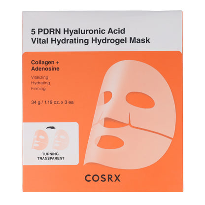 Masque Hydratant Vital à l'Acide Hyaluronique PDRN Cosrx 3 pièces