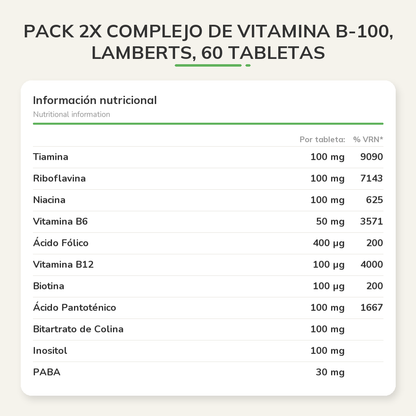 Información nutricional