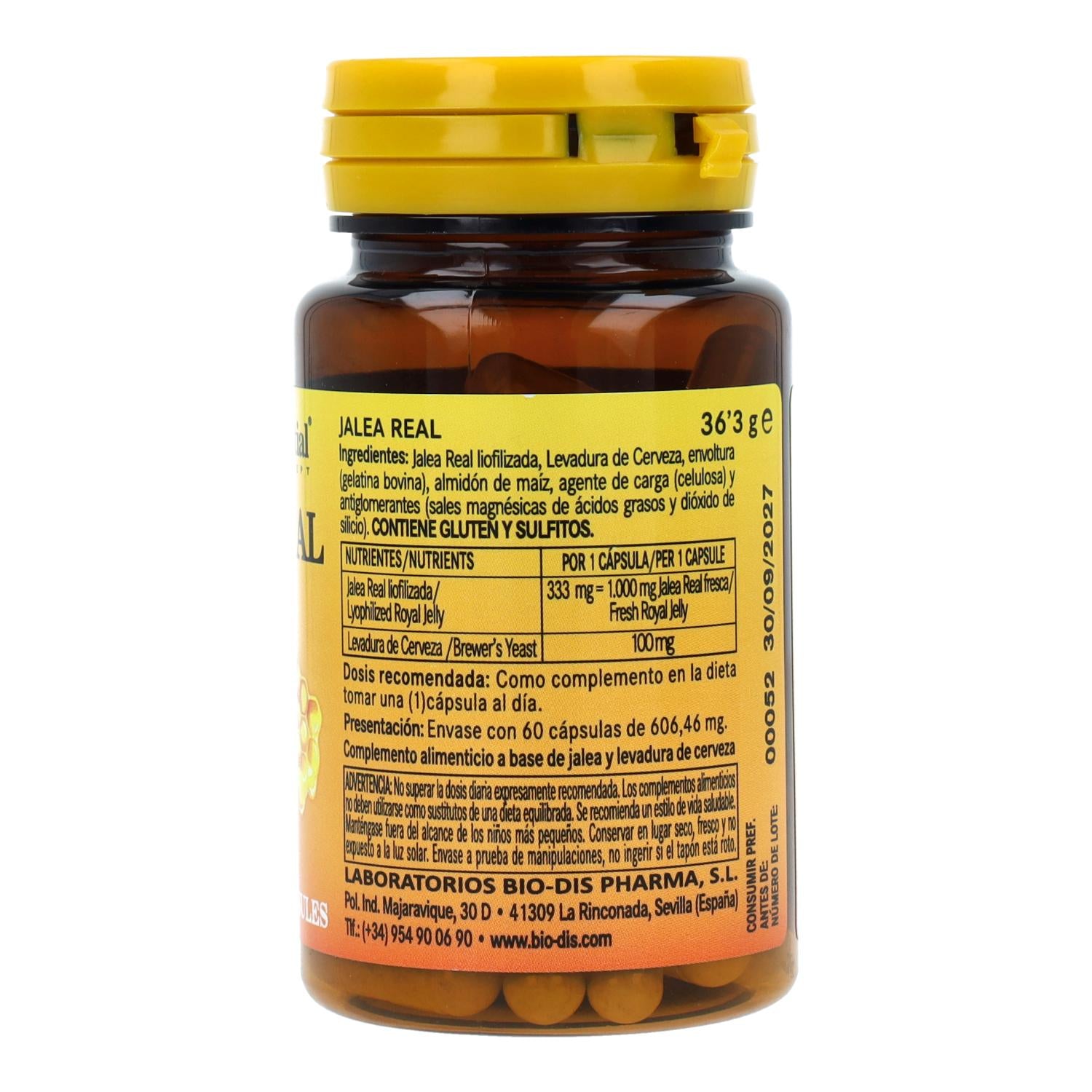 Jalea Real 1000 mg Nature Essential 60 cápsulas