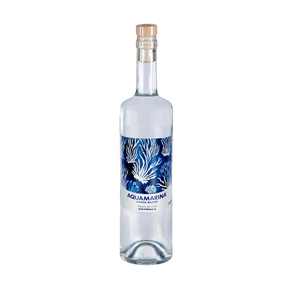 Agua de Mar Isotónica botella de Crista Aquamarina 750 ml