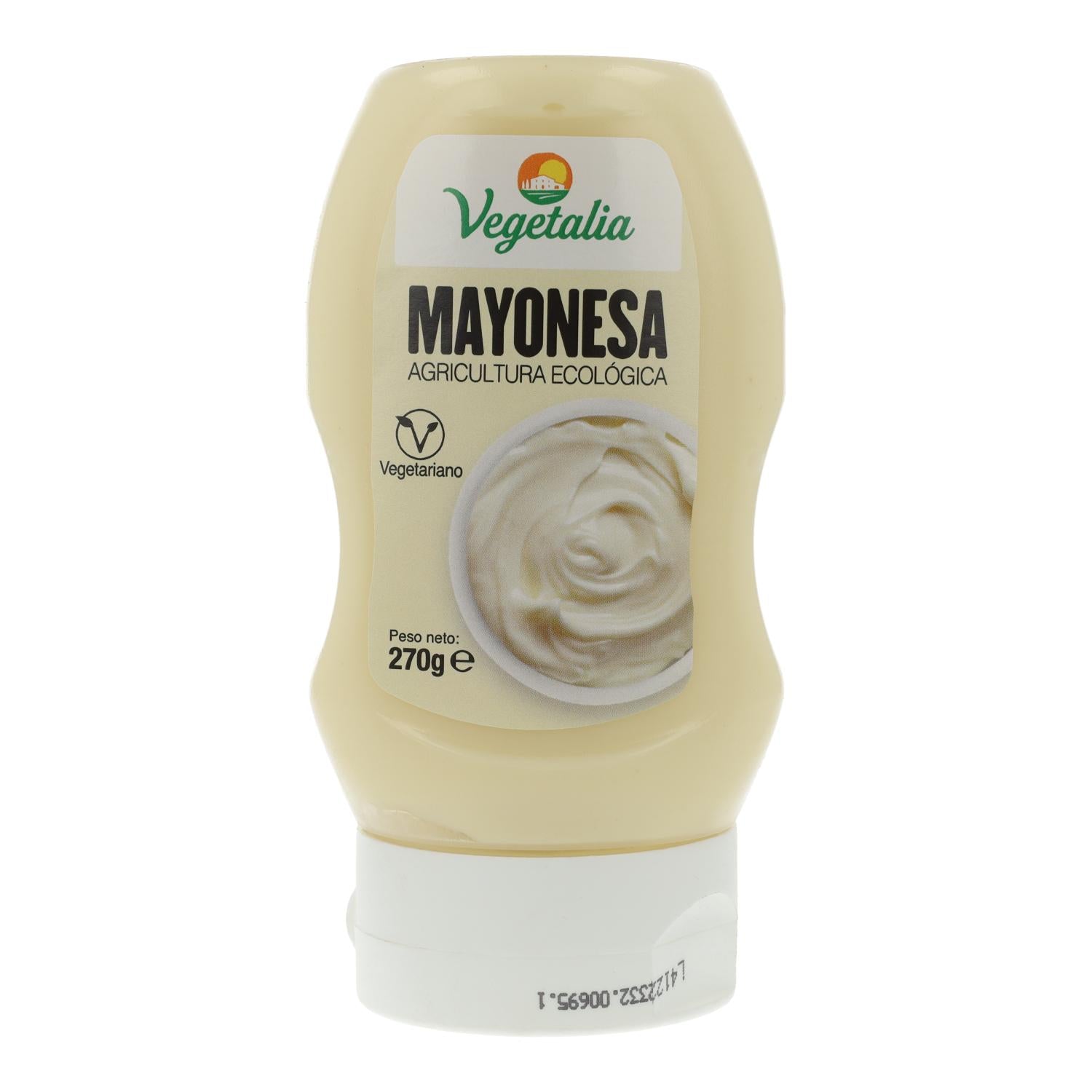 Mayonesa Bio en botella exprimible Vegetalia 270 gr