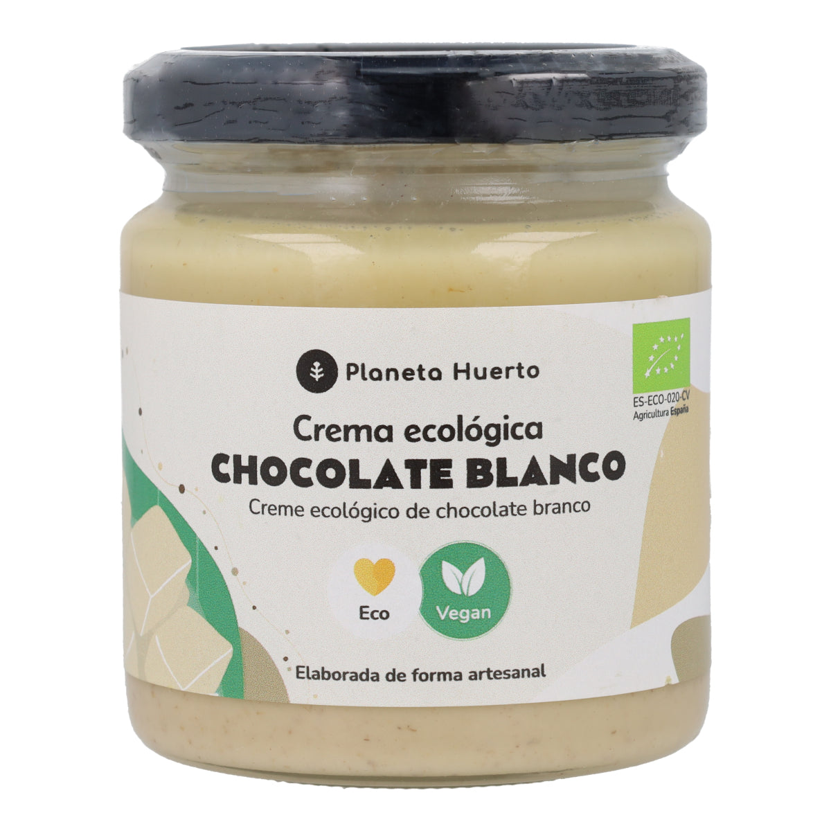 Crème de chocolat blanc végétalienne ECO Planeta Huerto 230 g