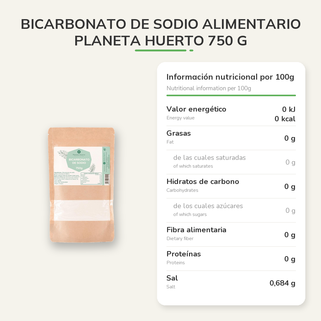 Información nutricional