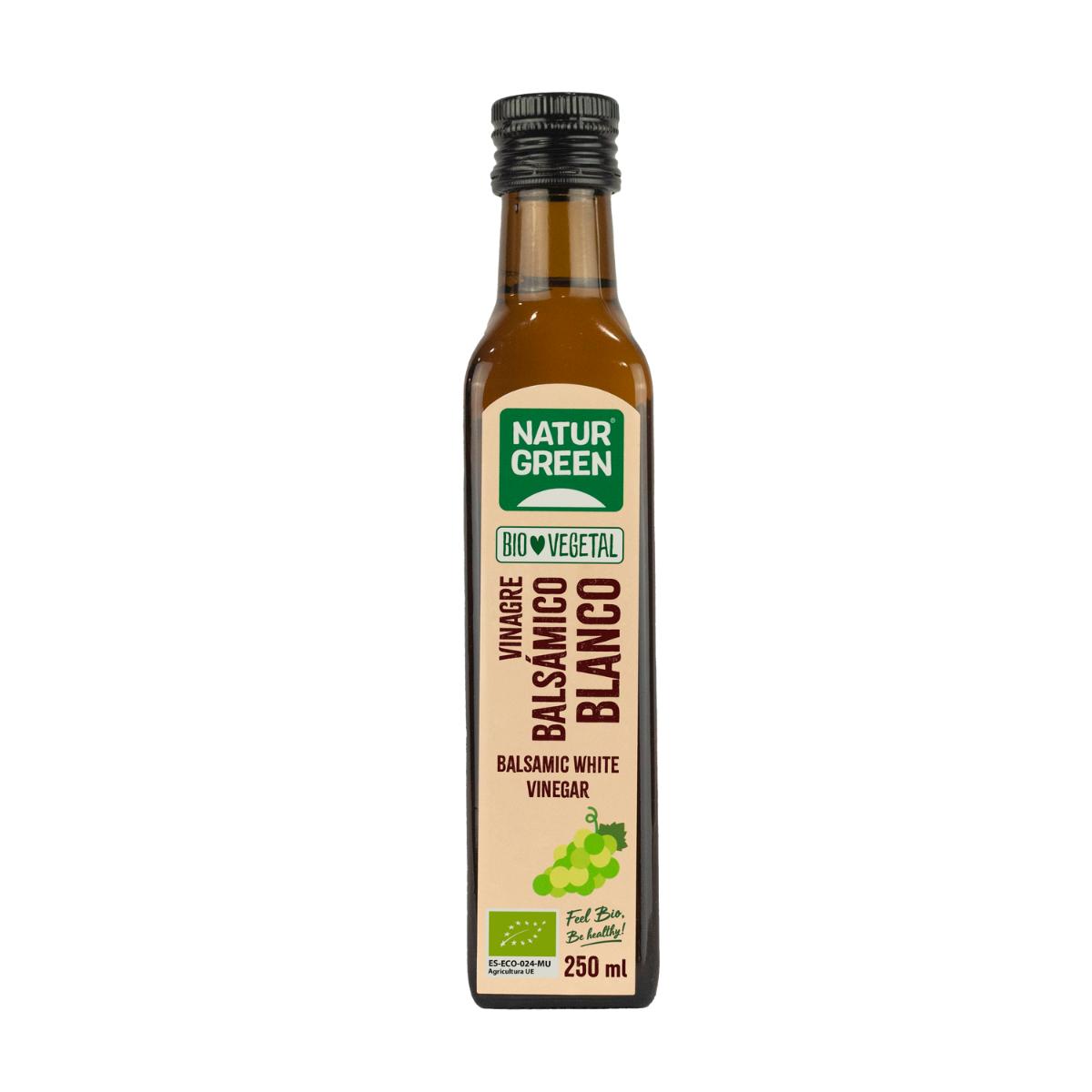 Vinagre Balsámico Blanco Bio NaturGreen 250 ml
