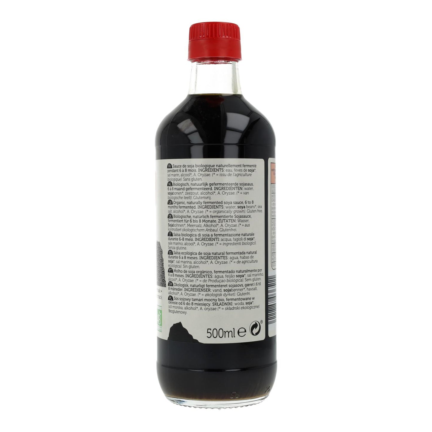Tamari Salsa de Soja sabor fuerte ECO Lima 500 ml