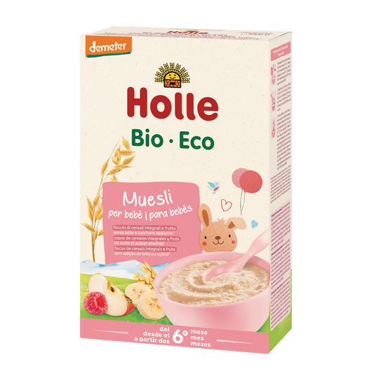 Bouillie BIO muesli +6 mois Holle, 250 g