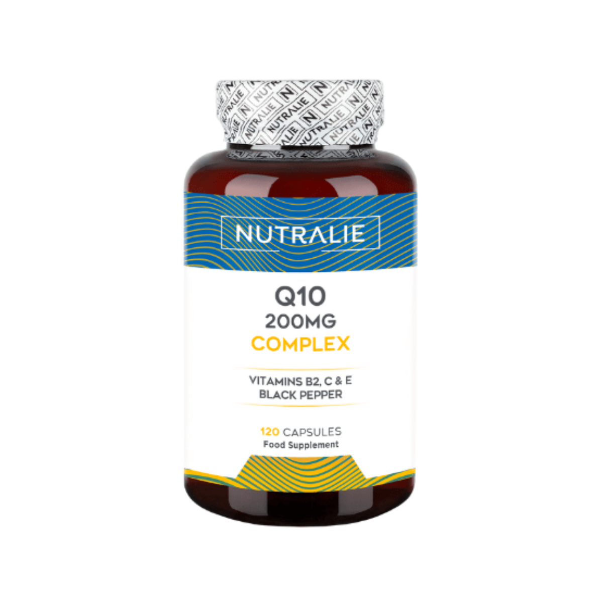 Q10 Complex 250mg + Vitamina C E y B2 Nutralie 120 cápsulas