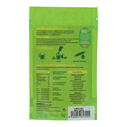 Té Matcha en polvo Sol Natural 70 g