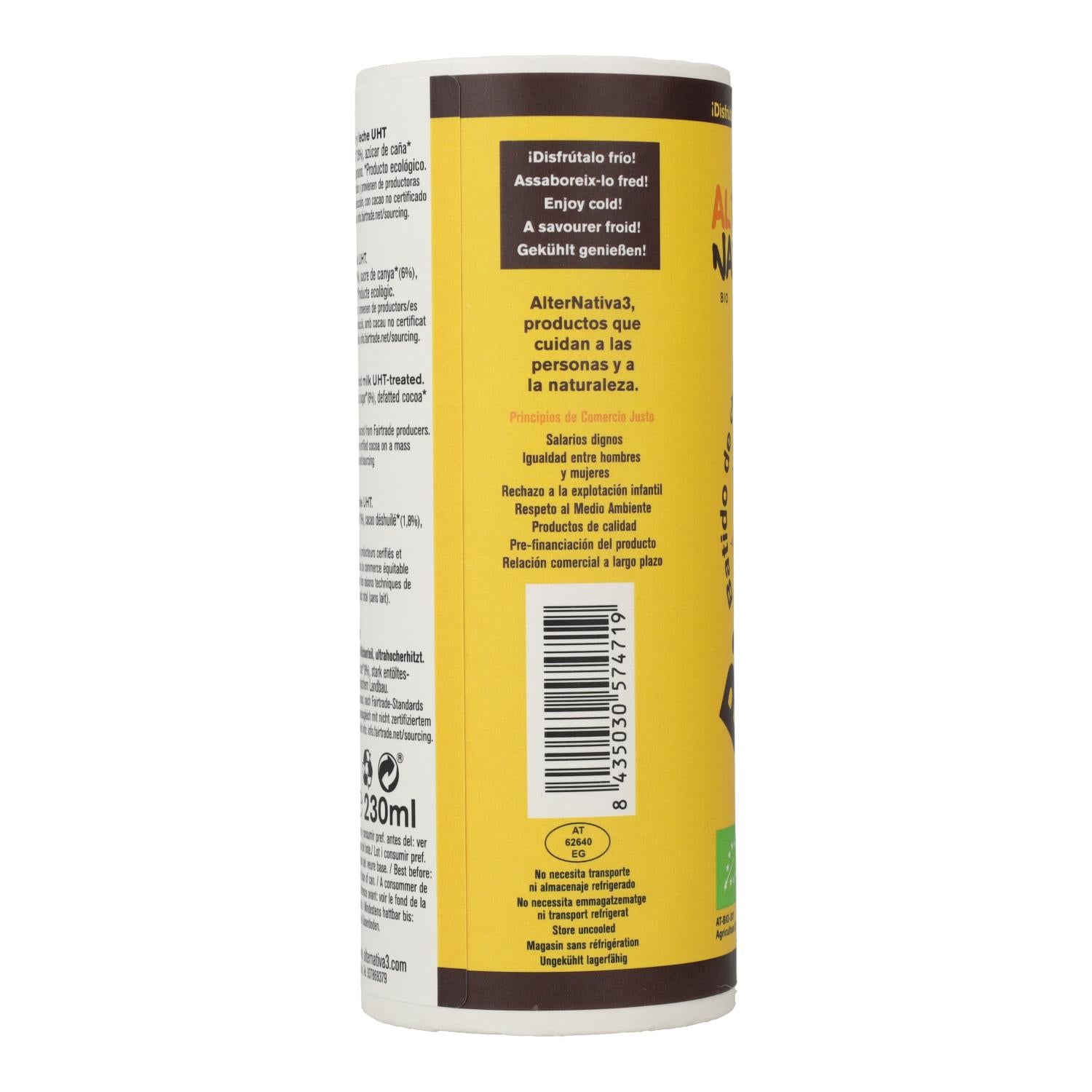 Batido de chocolate  Bio Alternativa3 230ml