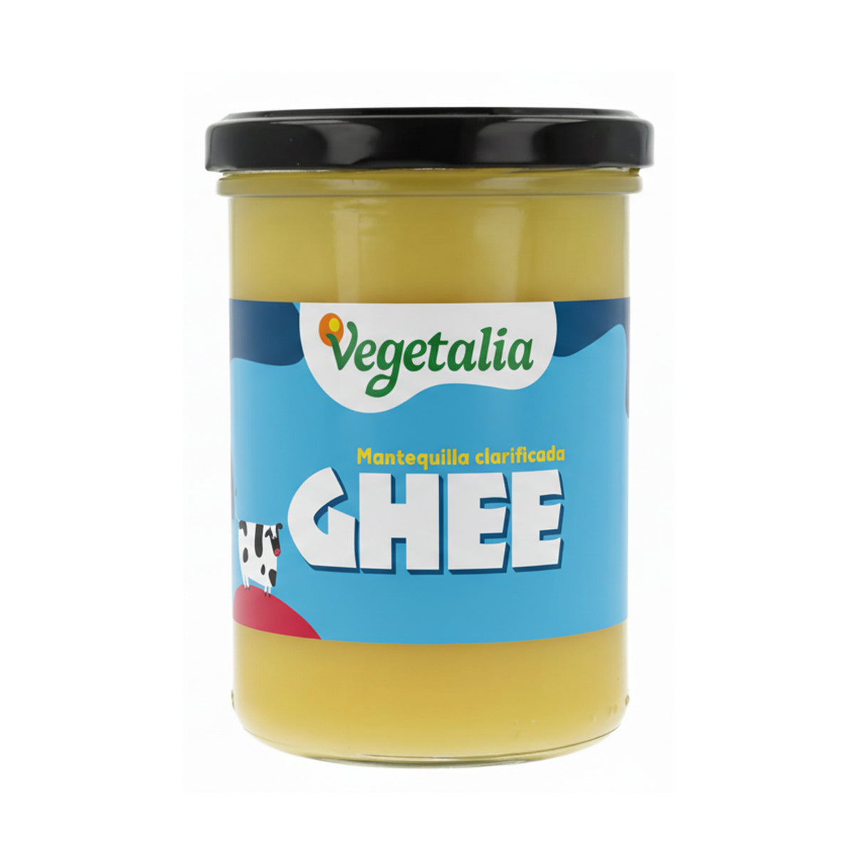 Beurre clarifié Ghee 100 % naturel Vegetalia 450 ml