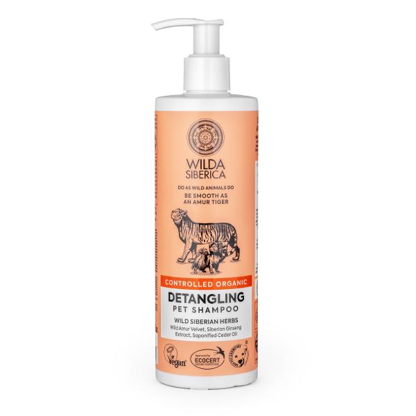 Champú desenredante para mascotas Natura Sibérica 400 ml
