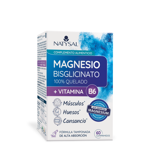 Magnésium + B6 700 mg 60 comprimés Natysal