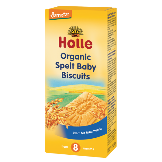 Biscuits bio à l'épeautre pour enfants (à partir de 8 mois), Holle, 150 g
