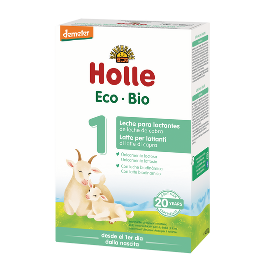 Lait de chèvre pour nourrissons Formule 1 biologique Demeter Holle 400 g